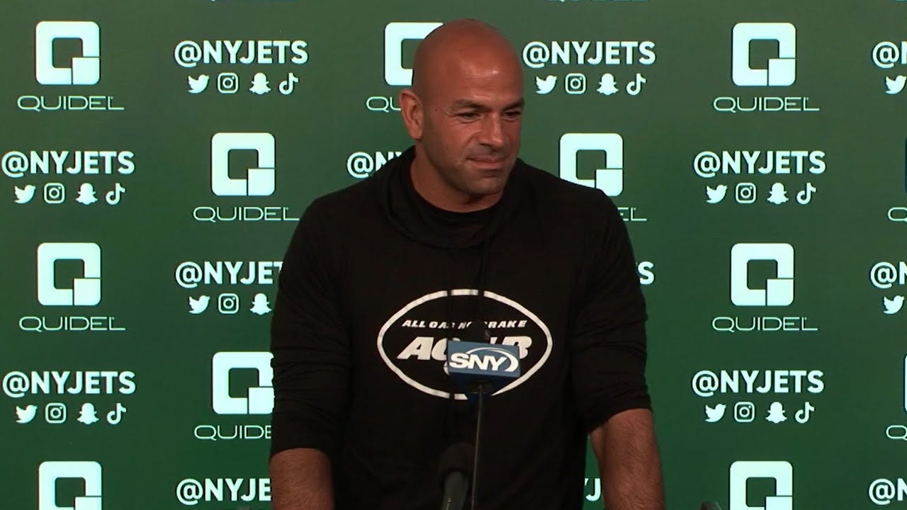 Robert Saleh Press Conference (10/21) | 2022 | New York Jets - YouTube
