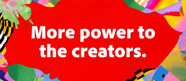 More power to the creators.