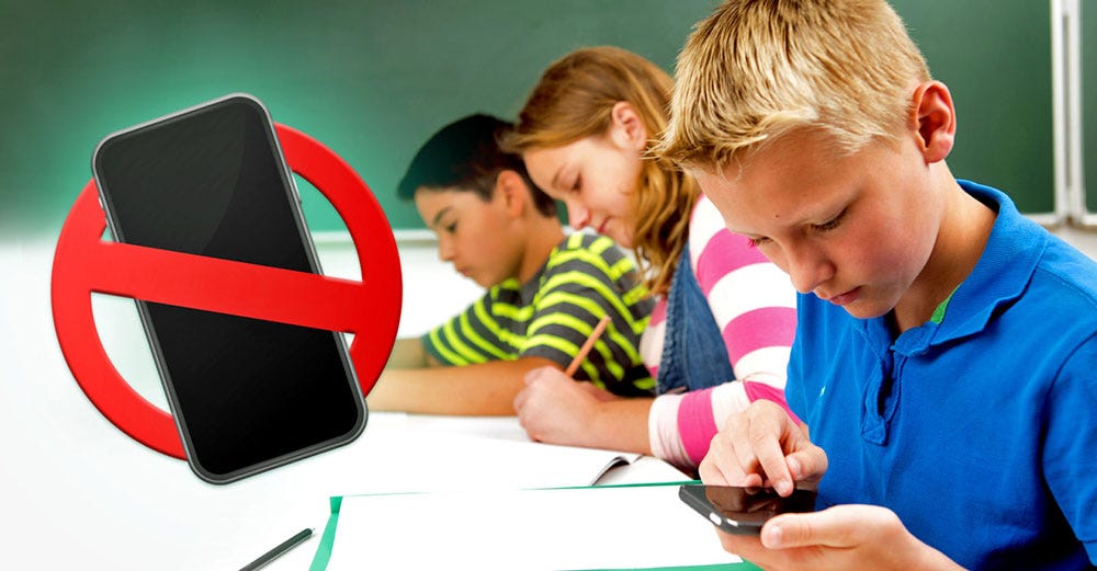 kids cellphone ban school