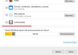 cómo usar iCloud en Windows 10 con Microsoft Edge