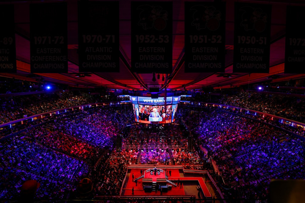 Trump MSG rally Trump MSG rally