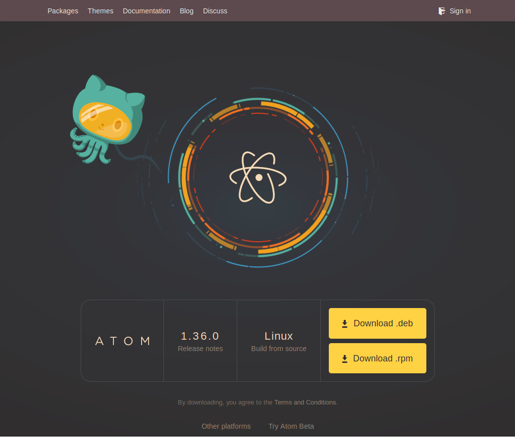 Installing Atom