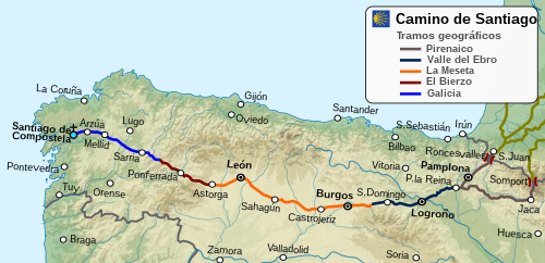 Camino de Santiago - Wikipedia, la enciclopedia libre