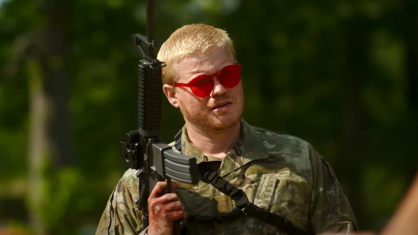 Jesse Plemons in Civil War | Image via A24