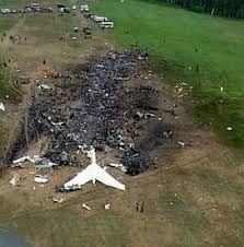 Crystal Fire Department - At 10:03 Eastern Time, United Airlines Flight 93  crashes into a field in Shanksville, Pennsylvania. This will be the only  hijacked flight to not make it to its