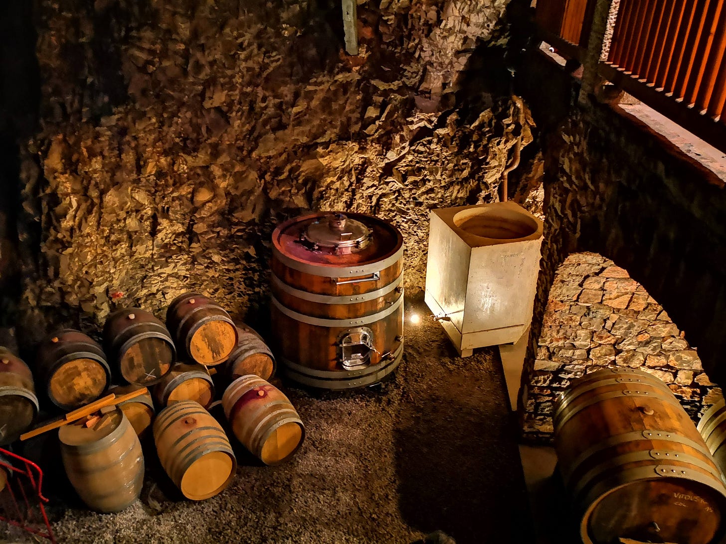 Cellar at Zidarich, Friuli Carso, Italy