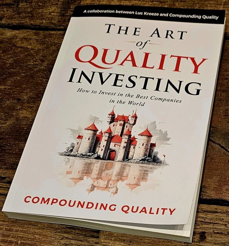 Kris Heyndrikx on LinkedIn: BOOK GIVEAWAY! The Art Of Quality Investing is  a great book written by… | 86 comments