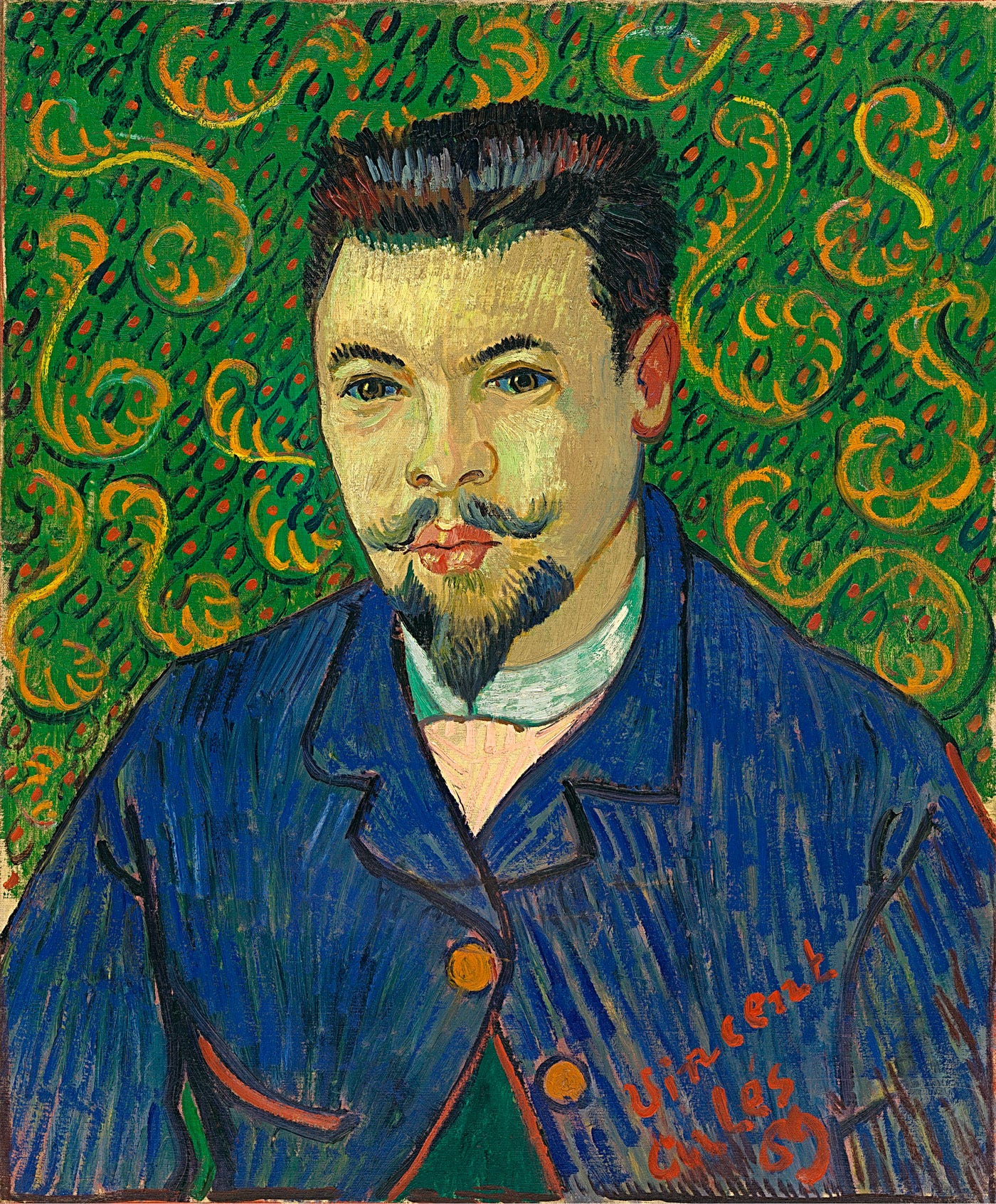 Portrait Doctor Rey Vincent van Gogh