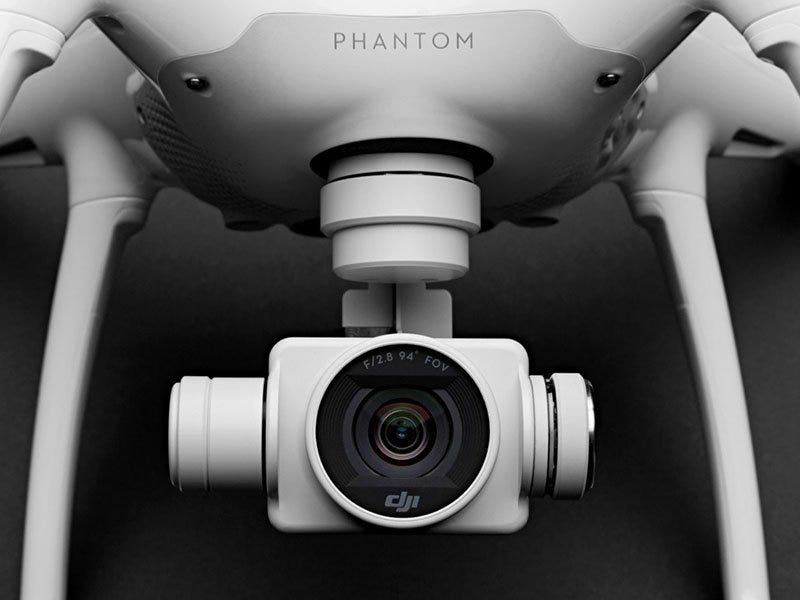 dji phantom 4 camera close up images