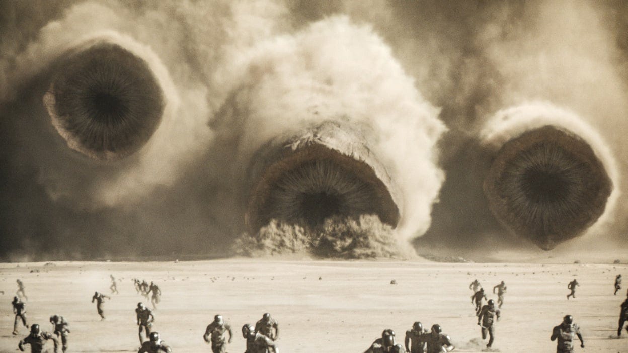 Denis Villeneuve breaks down the evolution of sandworms in 'Dune: Part Two'  | Mashable
