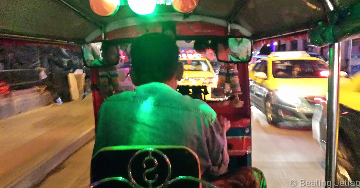 Tuk Tuk in bangkok, thailand