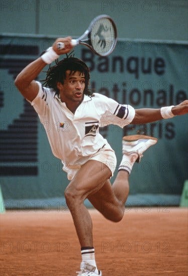 Yannick Noah, 1989 - Jacques Loew-Photo12