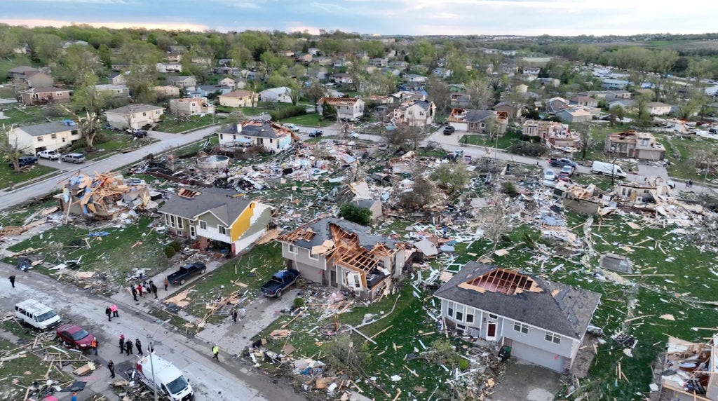 Residents take stock of damage from tornadoes that tore through Nebraska  and Iowa | PBS NewsHour