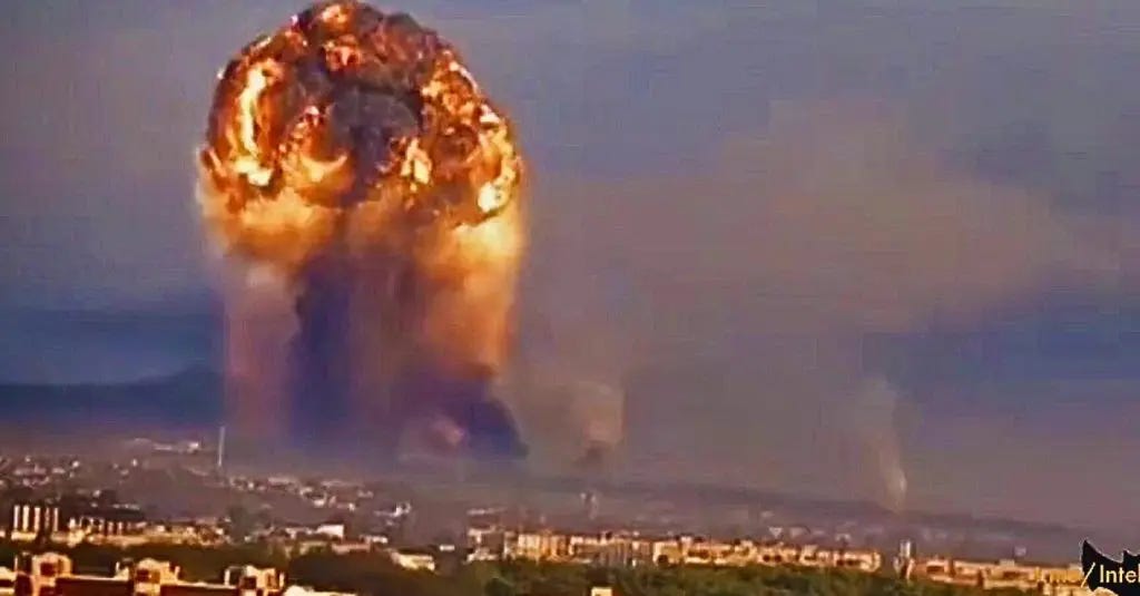 uranium explosion ukraine england 1