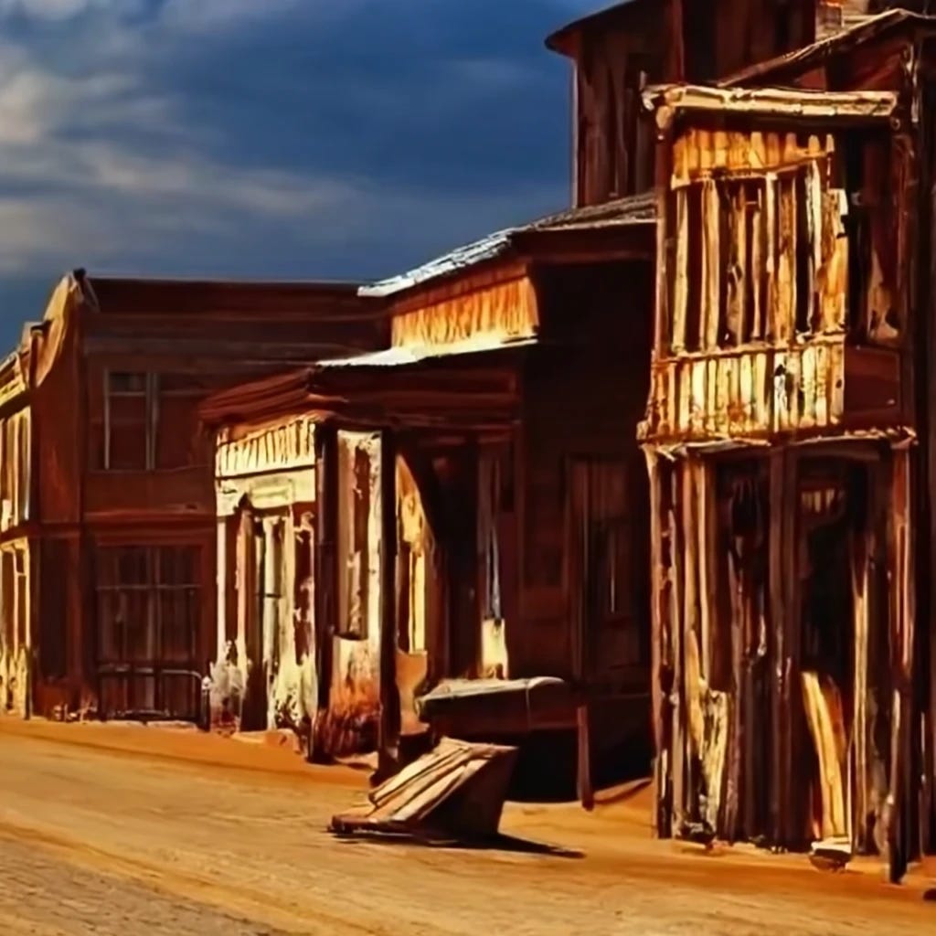 old western town in america