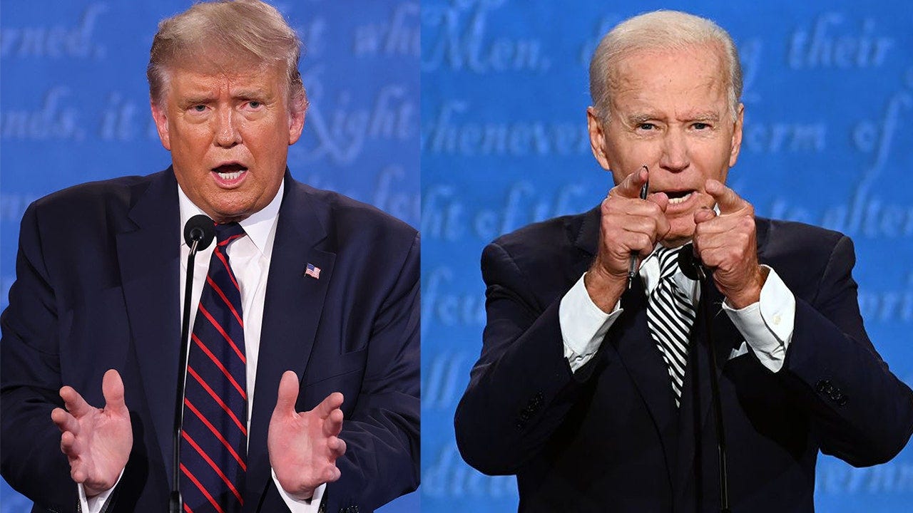 Presidential debate: Trump, Biden spar over Supreme Court, health care,  COVID-19