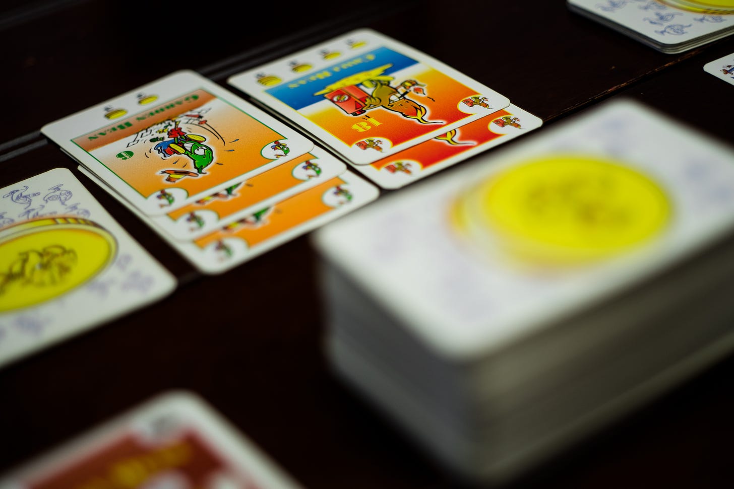 The card game Bohnanza.