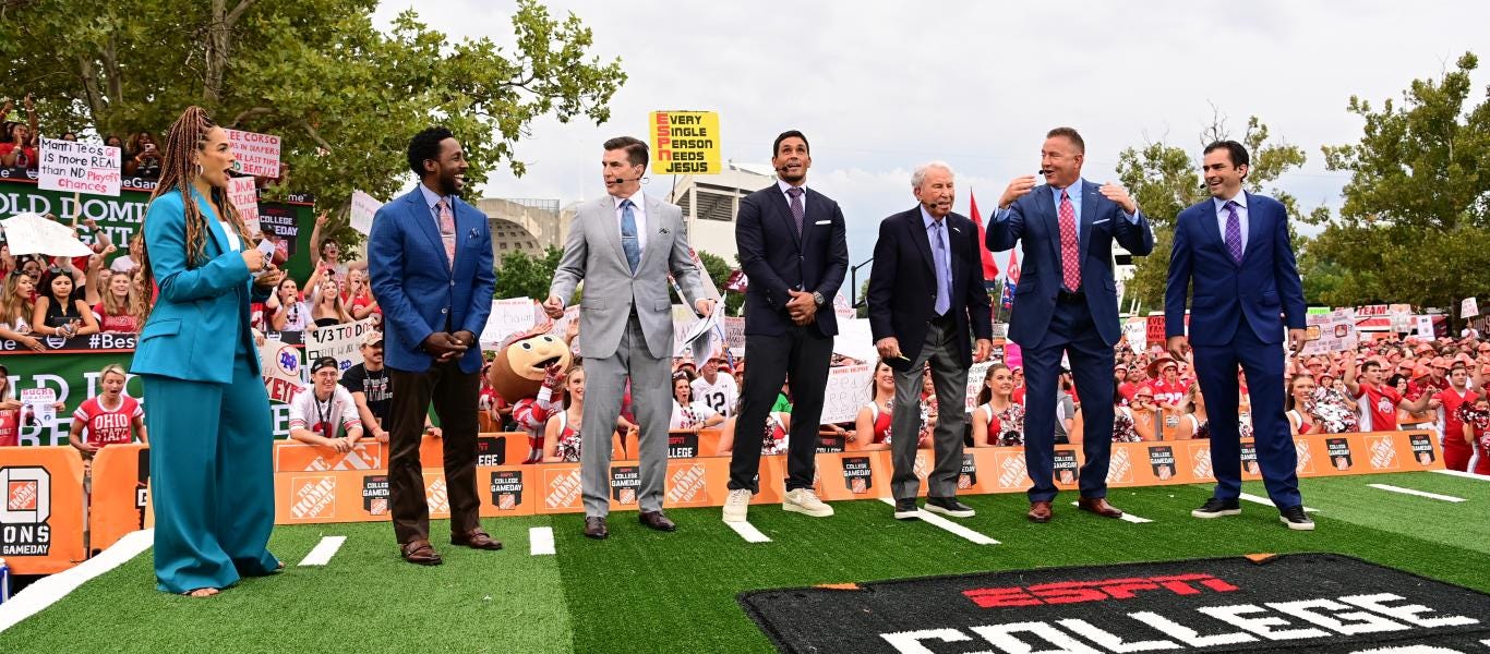 College GameDay is in Columbus for Penn State vs. Ohio State on October 21,  2023