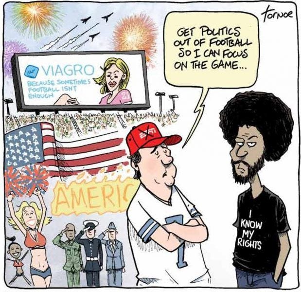 colin kaepernick nfl cartoon