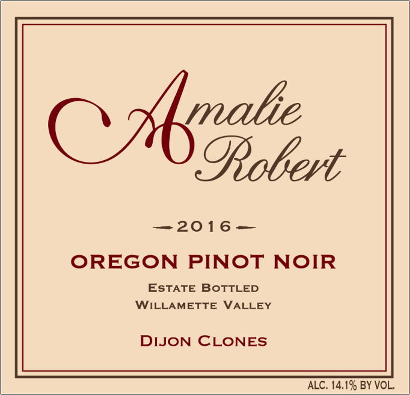 Amalie Robert Dijon Clones Pinot Noir.