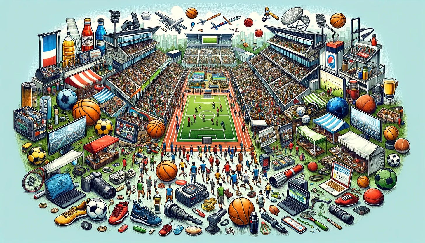 all the categories within sports