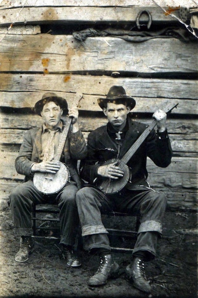 Banjo players, Appalachia | MATTHEW'S ISLAND