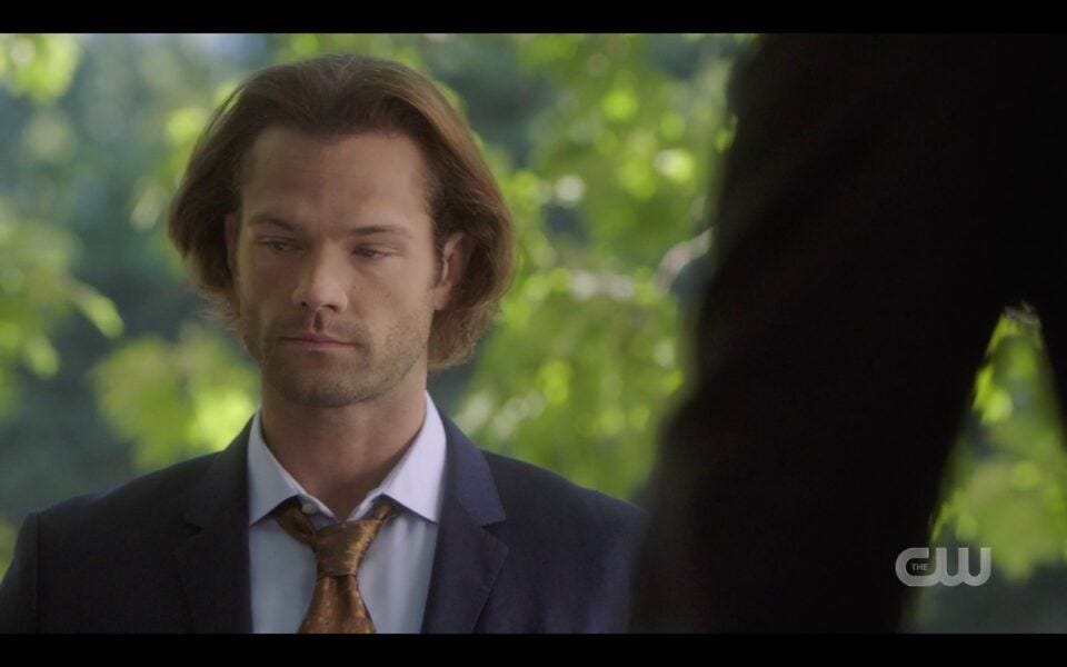 SPN Sam Winchester in FBI suit Or vampires