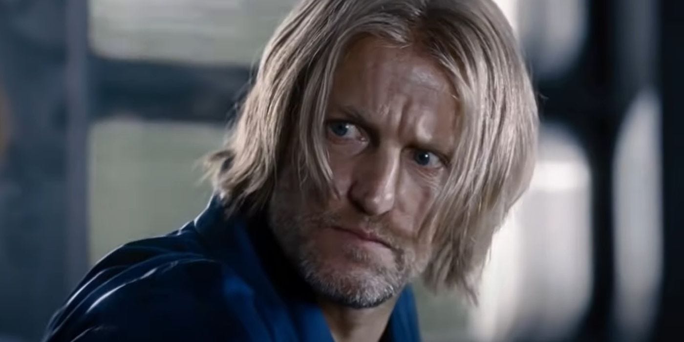 Woody Harrelson Had to Be Talked Into Accepting His Hunger Games Role