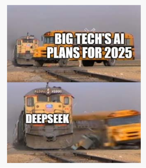 Deutsche Bank has published a bunch of memes about DeepSeek