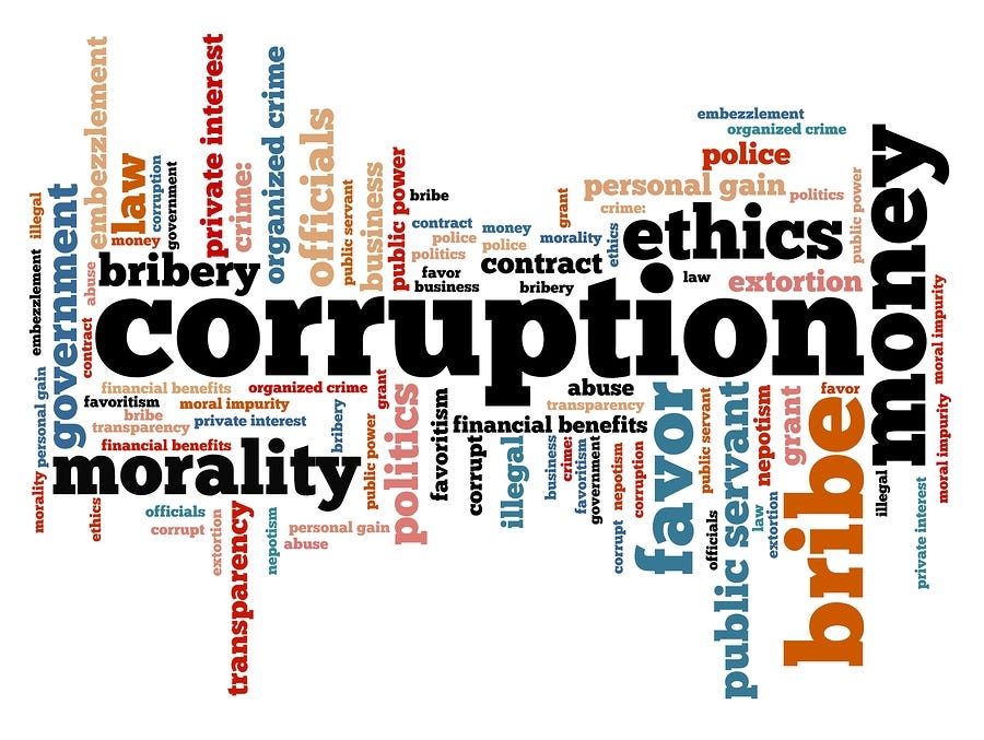 JimPintoBlog: Political Corruption in America