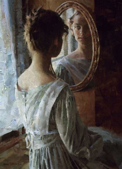 Reflections by figurative artist Morgan Weistling available from Snow ...