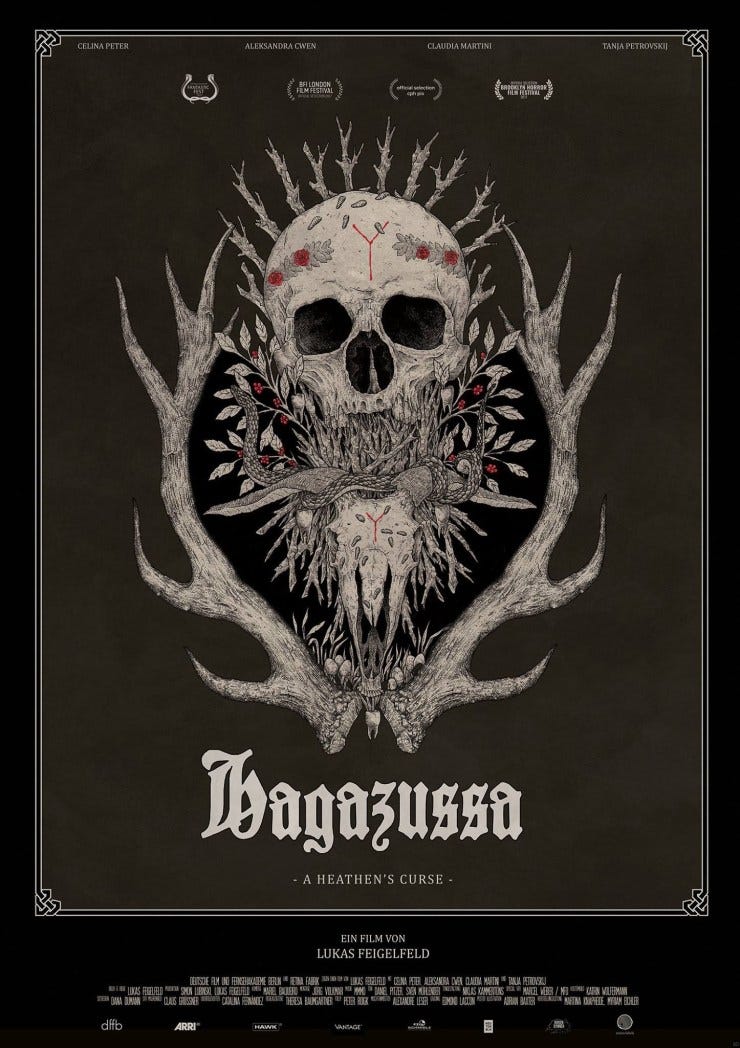 Hagazussa' Poster Evokes a Heathen's Curse - Bloody Disgusting