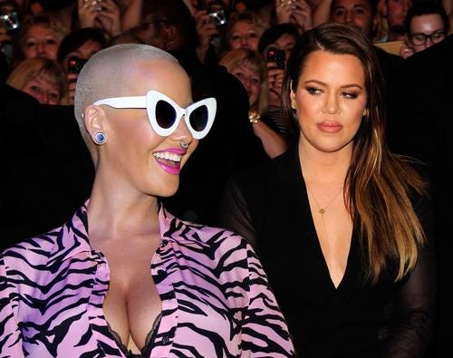 amber rose fighting khloe kardashian 2015 images