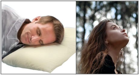 how pillow position can affect sleep 