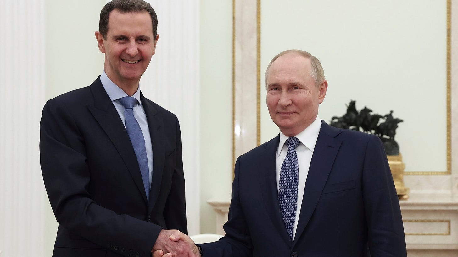 Bashar Al-Assad Granted Asylum In Russia, Confirms Kremlin - Swarnim Times