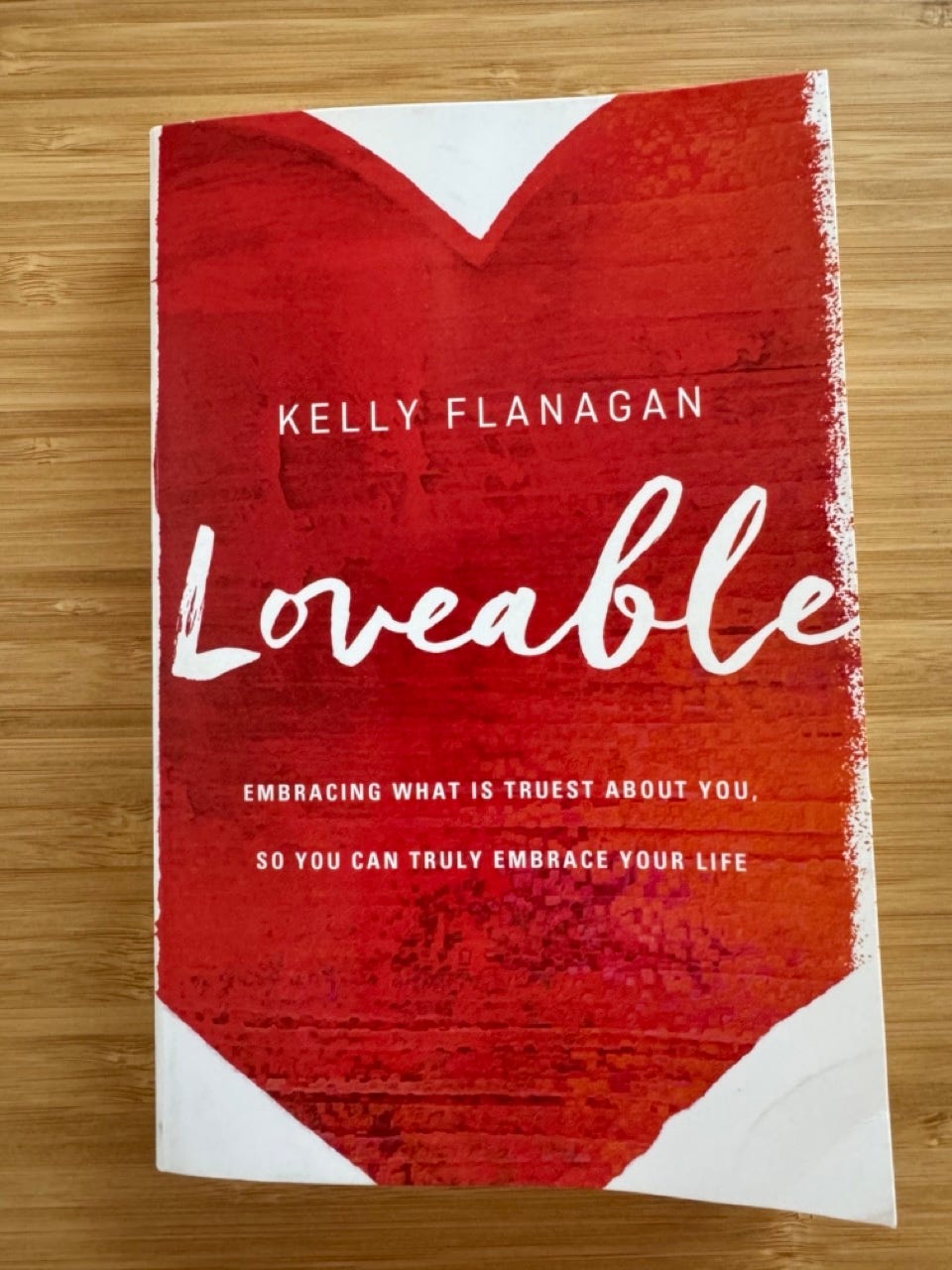 Photo of Loveable book by Kelly Flanagan