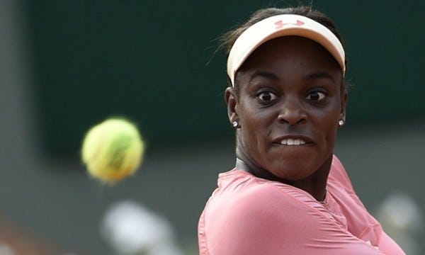 sloane stephens fourth round roland garros french open 2015