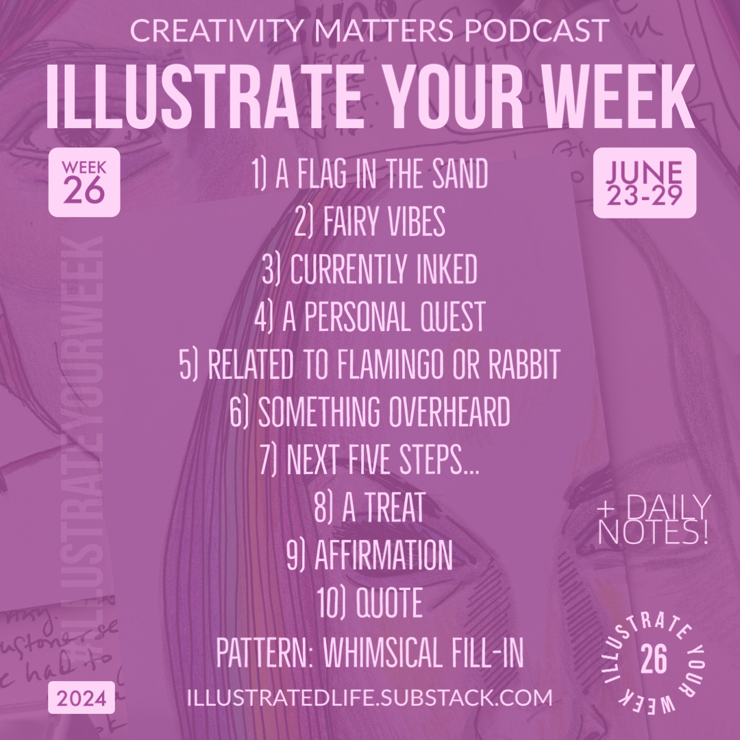 Illustrate Your Week Prompts for Week 26