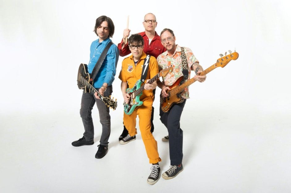 Weezer's 'Records' Is Band's Eighth Alternative Airplay No. 1 – Billboard