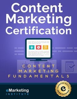 Content Marketing Certification