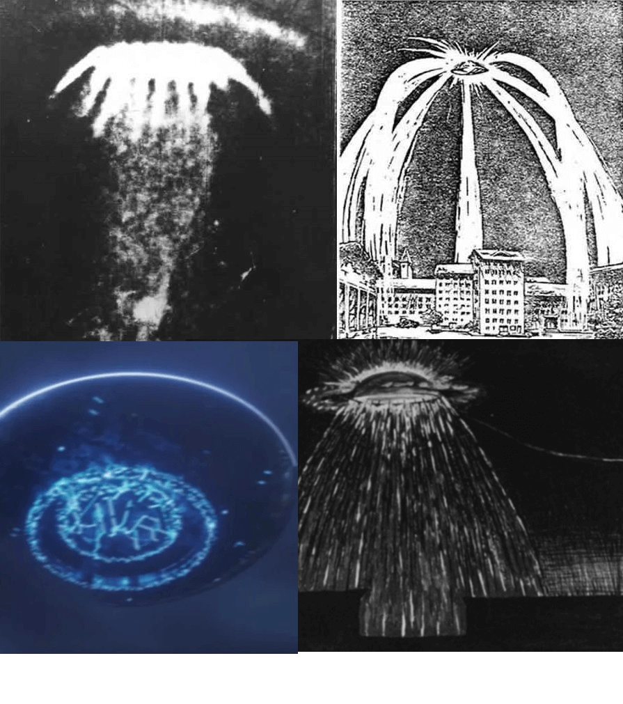 Jellyfish-like UFO