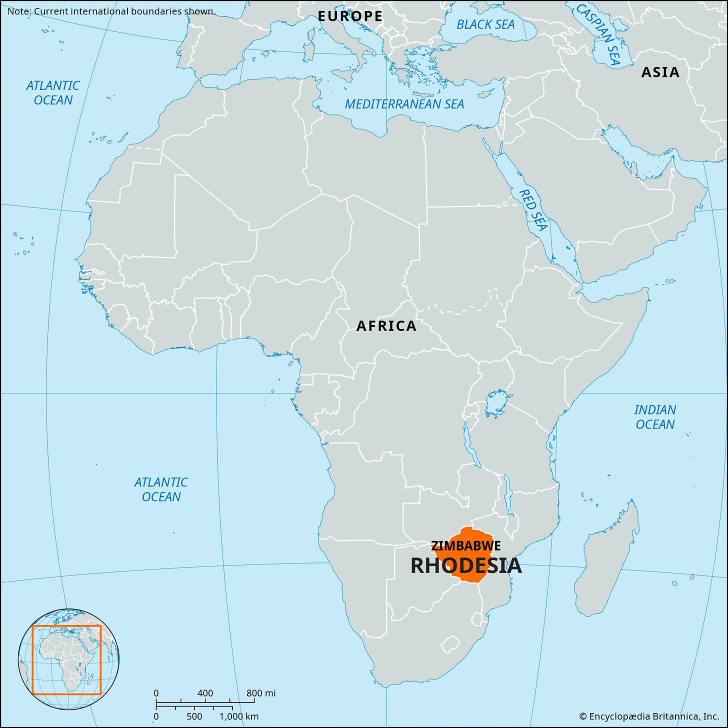 Rhodesia | Africa, Map, Independence, & Facts | Britannica