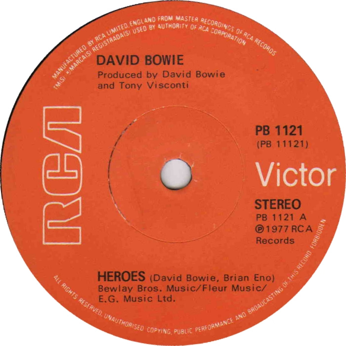 Heroes" (David Bowie song) - Wikipedia