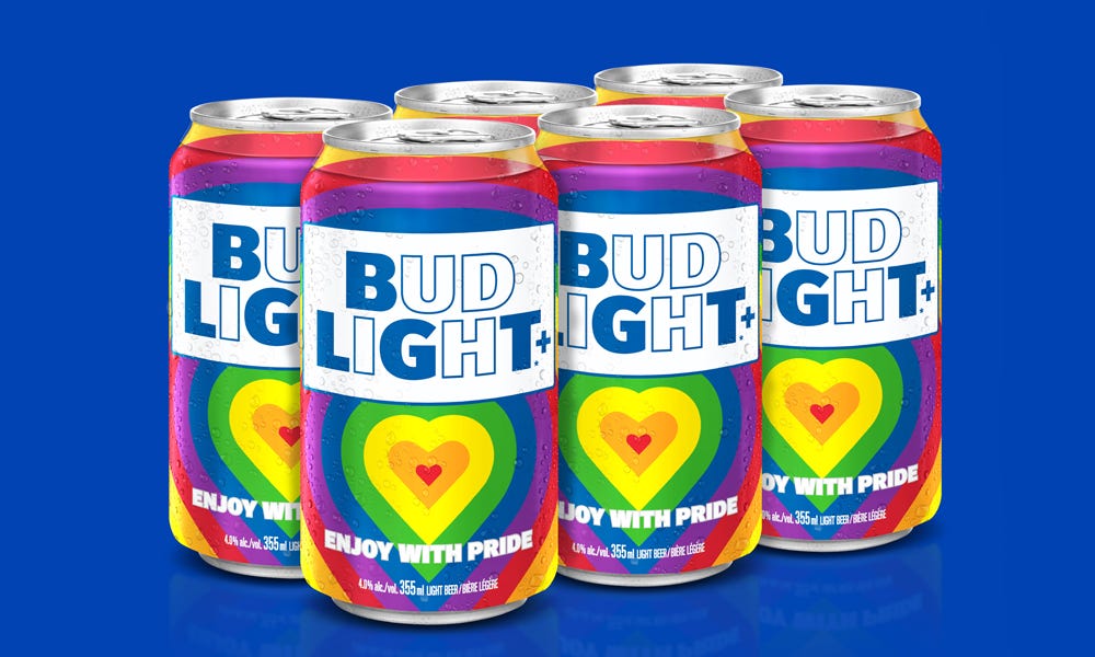 Bud Light Is Celebrating Pride With Limited-Edition Rainbow Cans | IN  Magazine