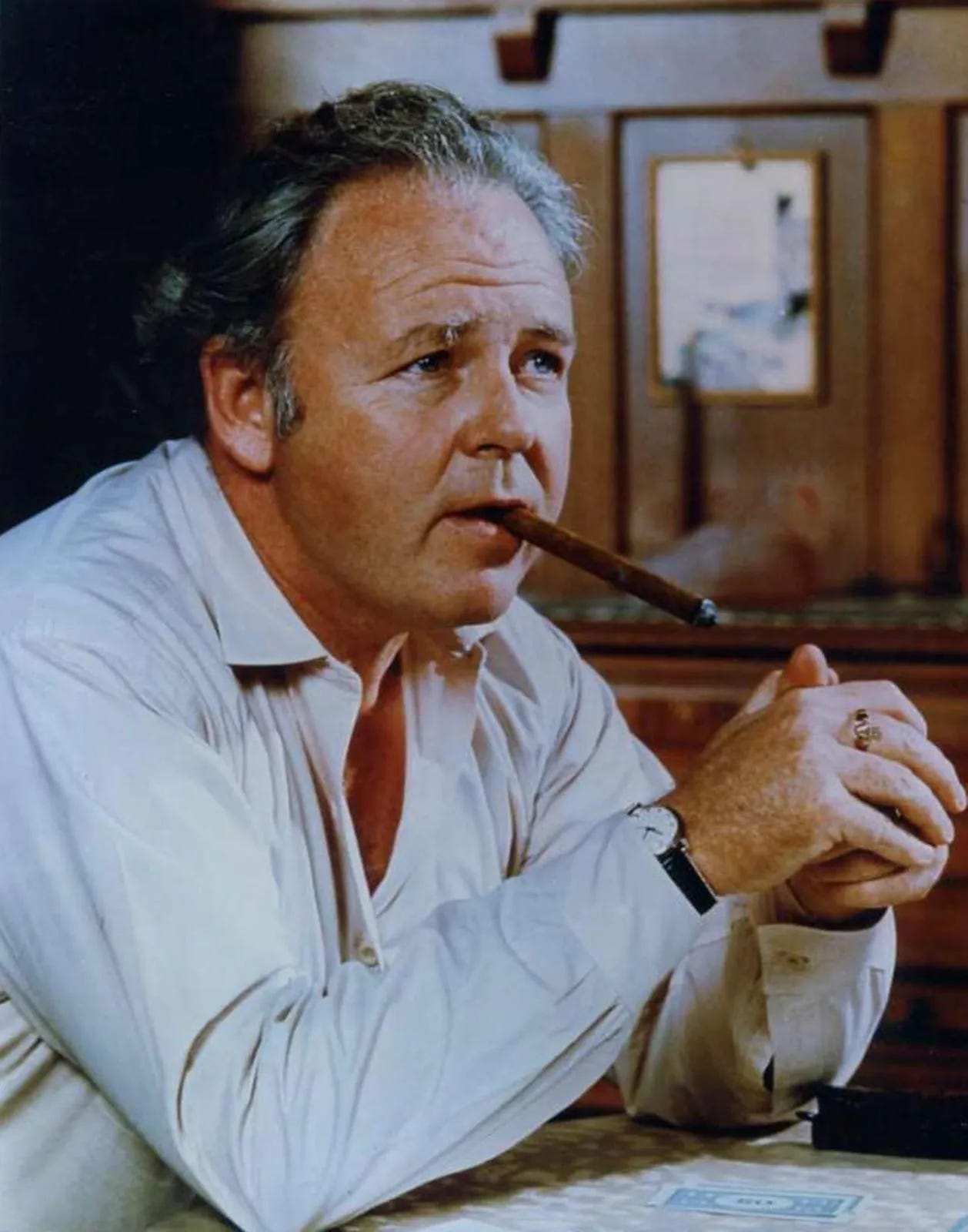 Archie Bunker played by Carroll O'Connor