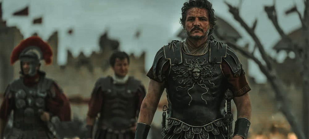 Need an ‘obsessed with the Roman Empire’ fix? This is your film. (Credit: Paramount Pictures)