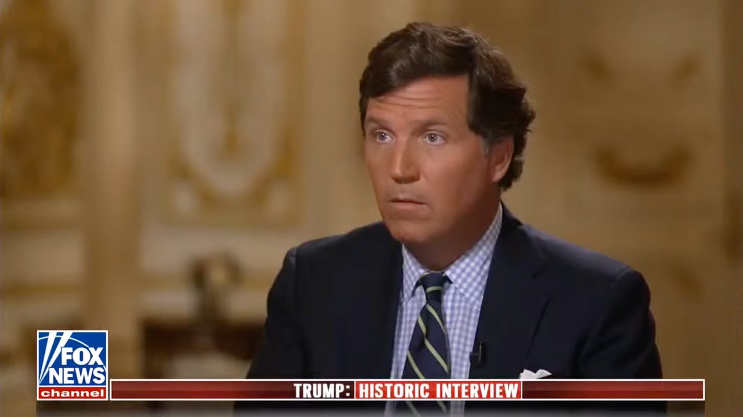 Tucker Carlson gives Donald Trump an hour to say what he wants - The  Washington Post