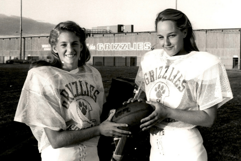 Tami Maida (left), the real-life quarterback princess, with Helen Hunt, who played her in the movie. Maida was an advisor on the movie and played herself in some of the football-action shots. Tami Maida (left), the real-life quarterback princess, with Helen Hunt, who played her in the movie. Maida was an advisor on the movie and played herself in some of the football-action shots.