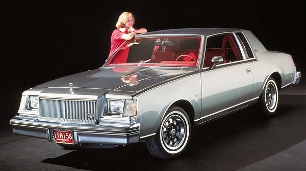 1978 Buick Regal: not quite my Buick, but close. Credit: Buick