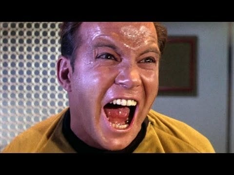 Top 10 William Shatner's Captain Kirk Fight Moves - YouTube